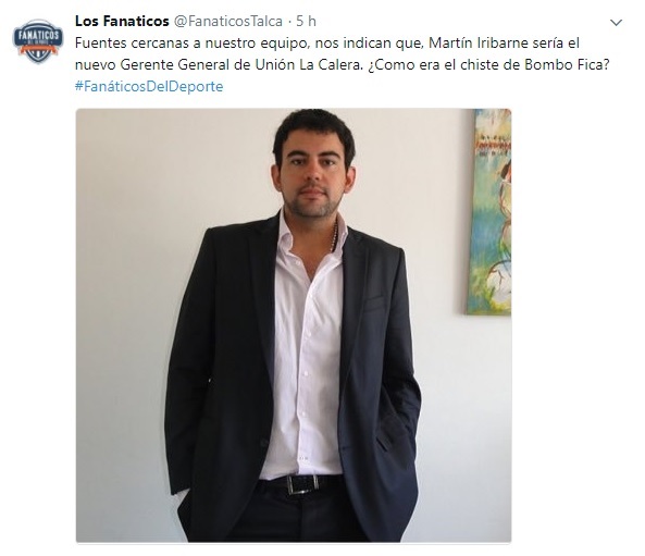 MARTIN IRIBARNE A UNIÓN LA CALERA