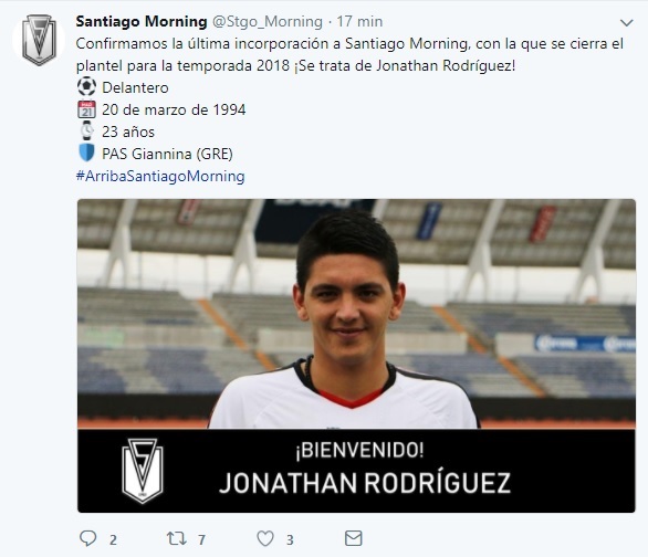 JONATHAN RODRÍGUEZ AL MORNING