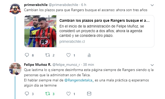 MUÑOZ RESPONDE