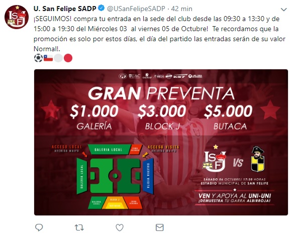 PROMOCIÓN PARA USF