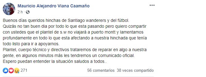 WANDERERS NO VIAJA