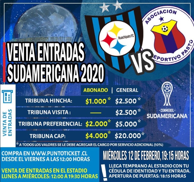 ENTRADAS COPA SUDAMERICANA