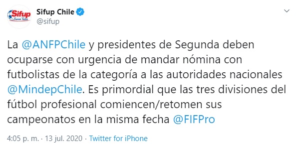 SIFUP SE PRONUNCIA POR NO PERMISO A 2DA