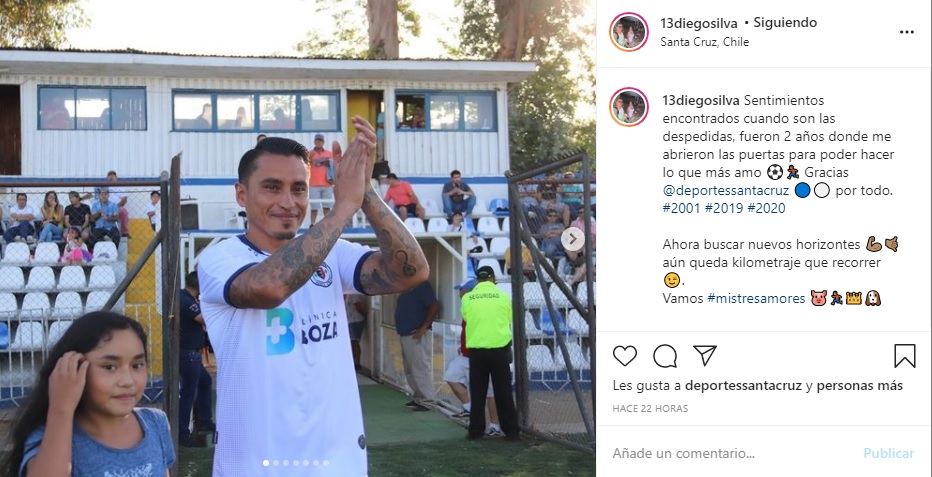 DIEGO SILVA SE VA DE SANTA CRUZ