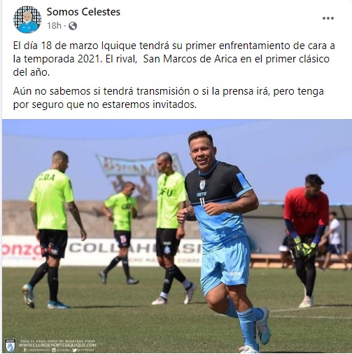 CLÁSICO SAN MARCOS DEPORTES IQUIQUE