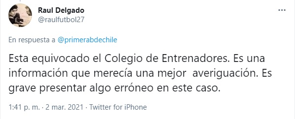 DELGADO RESPONDE AL COLEGIO DE TÉCNICOS 1