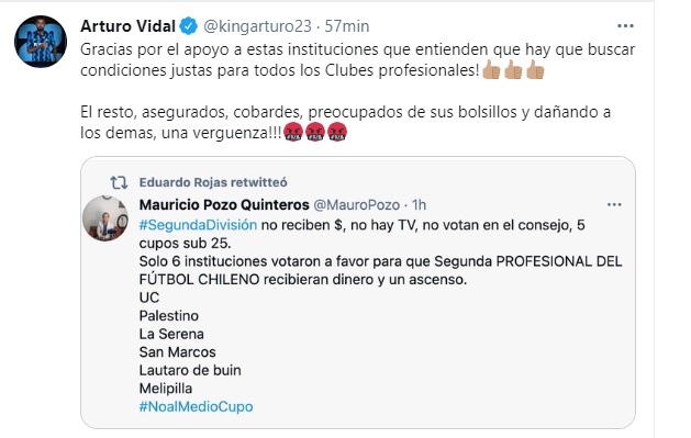 VIDAL REVIENTA AL CONSEJO