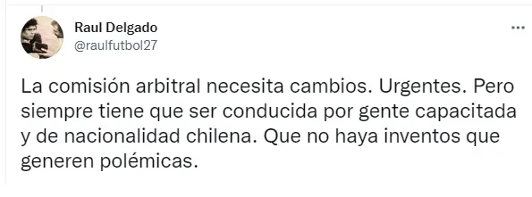 5. DELGADO COMISIÓN ARBITRAL