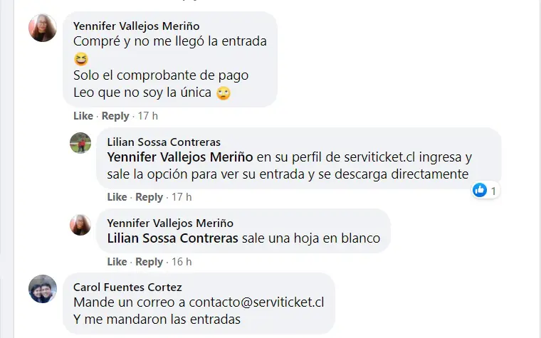 PROBLEMAS SERVITICKET 3