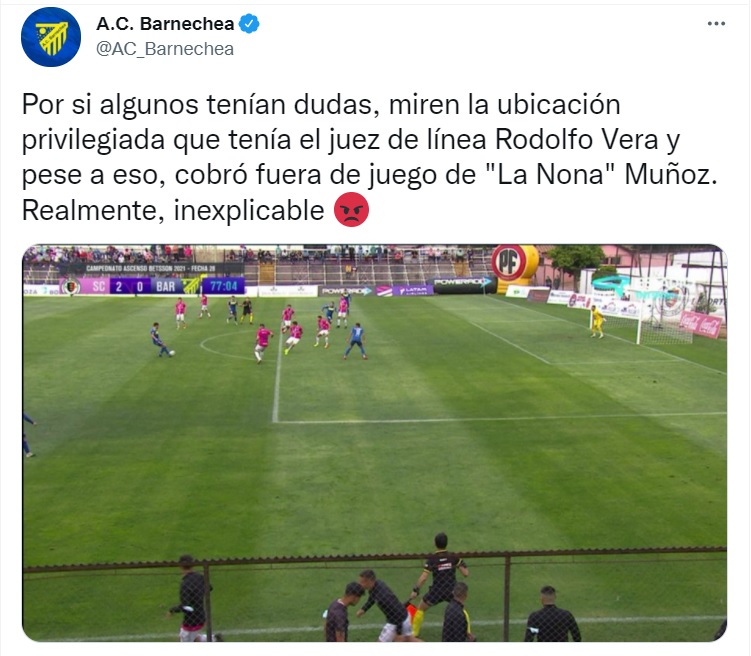 BARNECHEA GOL MAL ANULADO 1