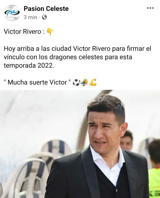 VÍCTOR RIVERO A DEPORTES IQUIQUE