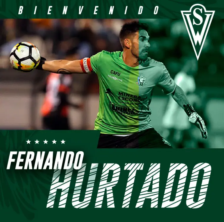 FERNANDO HURTADO PRIMER REFUERZO DE WANDERERS