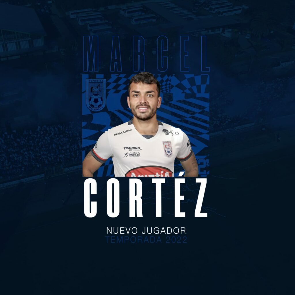 Marcel Cortéz presentado en Deportes Melipilla