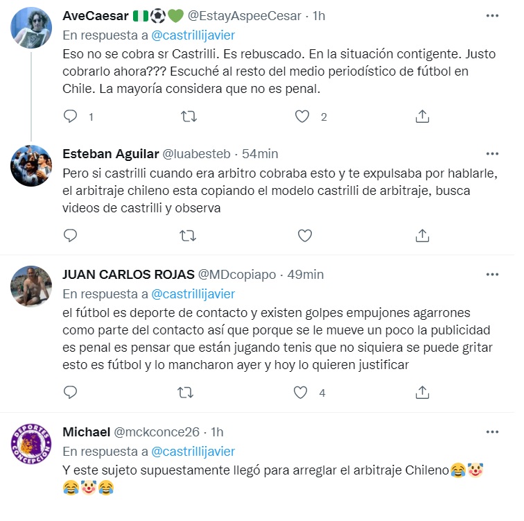 REACCIONES AL TWEET DE CASTRILLI 3