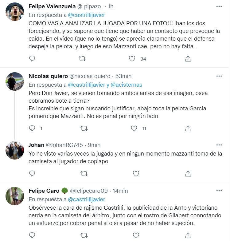 REACCIONES AL TWEET DE CASTRILLI 4