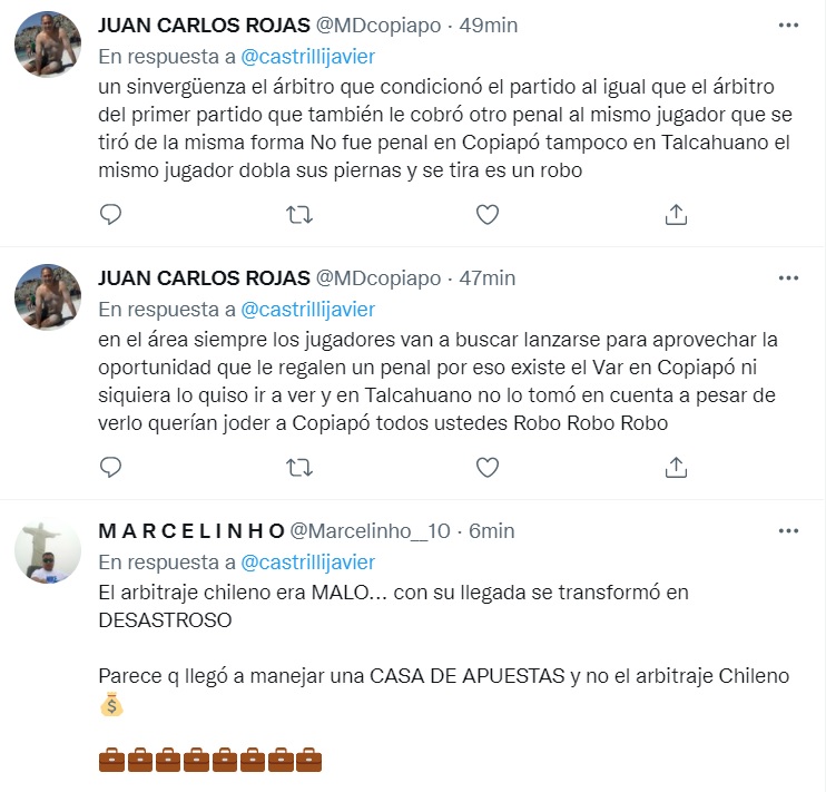 REACCIONES AL TWEET DE CASTRILLI 6