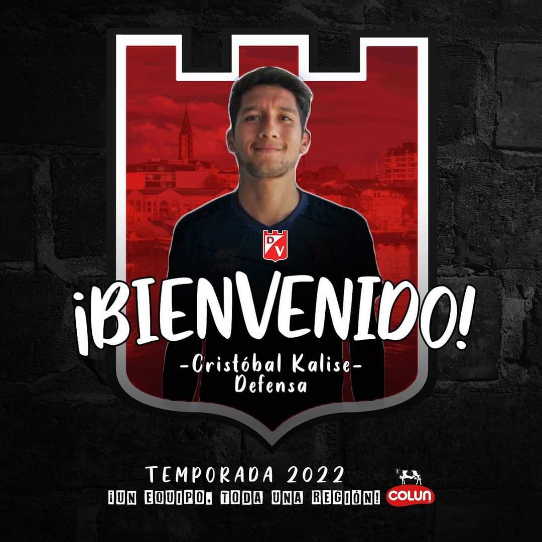 Cristóbal Kalise presentado en Deportes Valdivia 2022