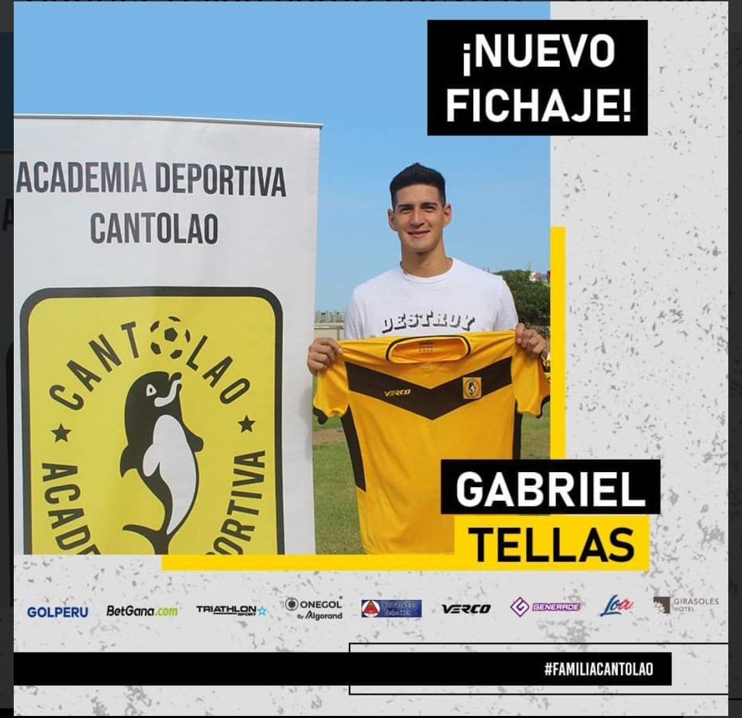 Gabriel Tellas presentado en Academia Cantolao