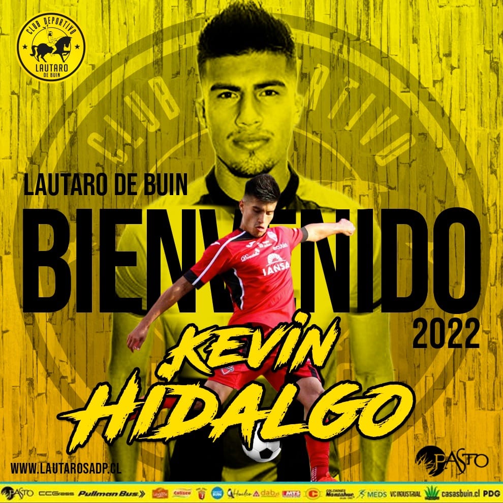 Kevin Hidalgo presentado en Lautaro de Buin 2022