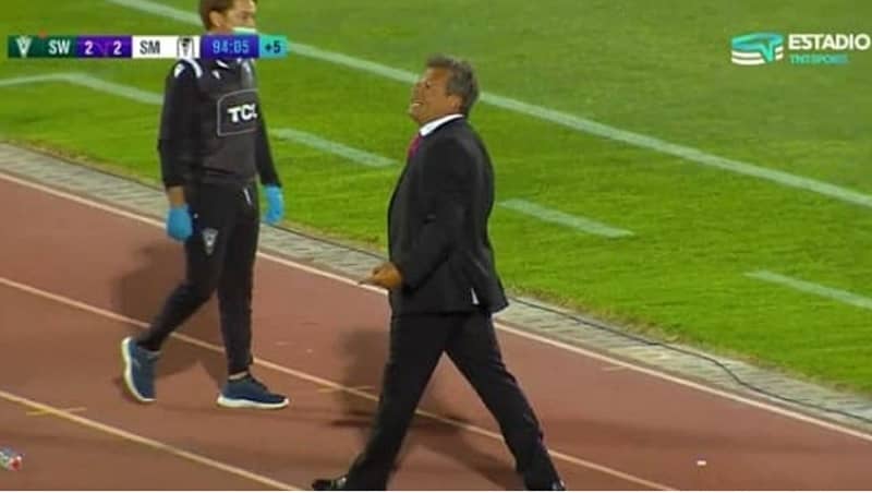 El Peineta Garcés explotó contra la hinchada de Santiago Wanderers tras el agónico empate