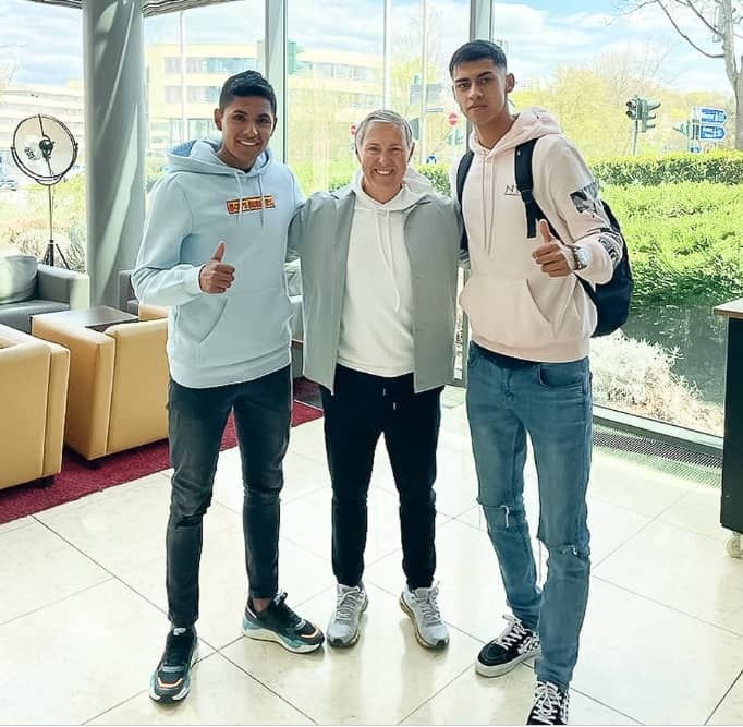 De Valdivia para el mundo: dos futbolistas del "Torreón" iniciaron una experiencia en Alemania