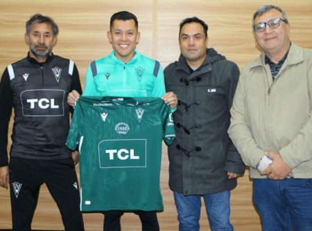 Presentación oficial de Carlos Muñoz en Santiago Wanderers.