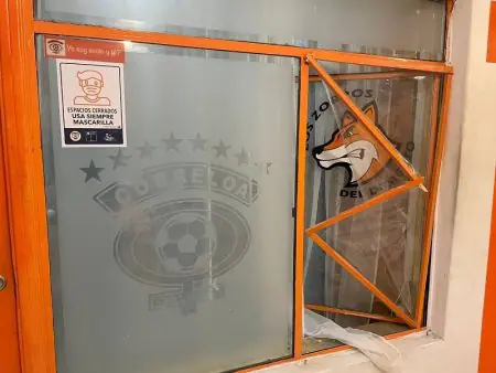 La sede de Cobreloa sufrió un ataque la madrugada de este lunes