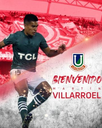Martin Villarroel presentado en Union La Calera 2022 julio 1 division