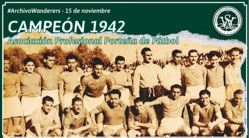 El historiador Dino Villella defendió la validez de los títulos de 1941 y 1942 conseguidos por Santiago Wanderers.