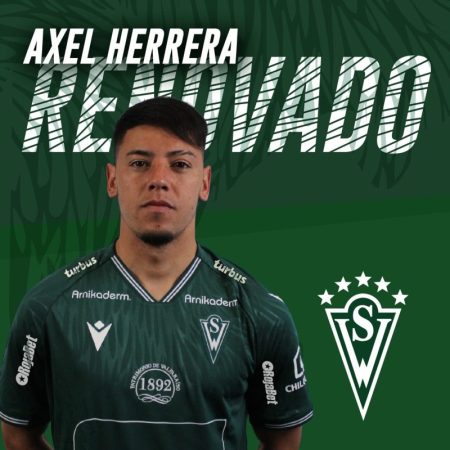 Axel Herrera renovado. 2022 Stgo Wanderers.