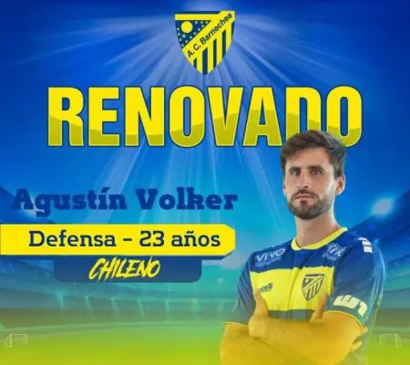 Agustin Volker renovado un ano en Barnechea.