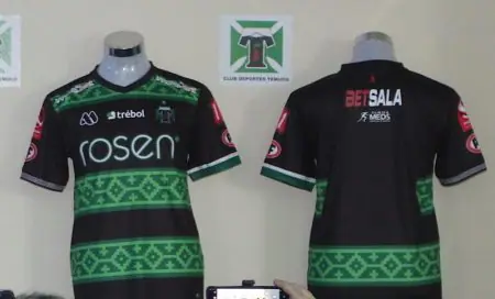 Segunda camiseta Temuco para 2023