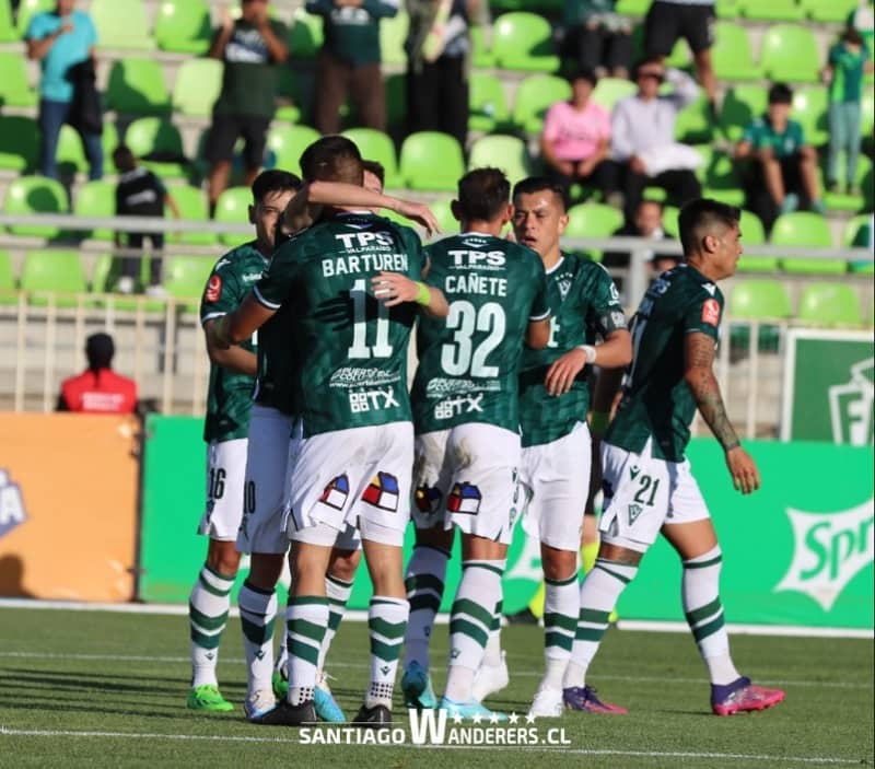 Santiago Wanderers derrotó a Unión San Felipe en el cierre de la sexta fecha de la Primera B