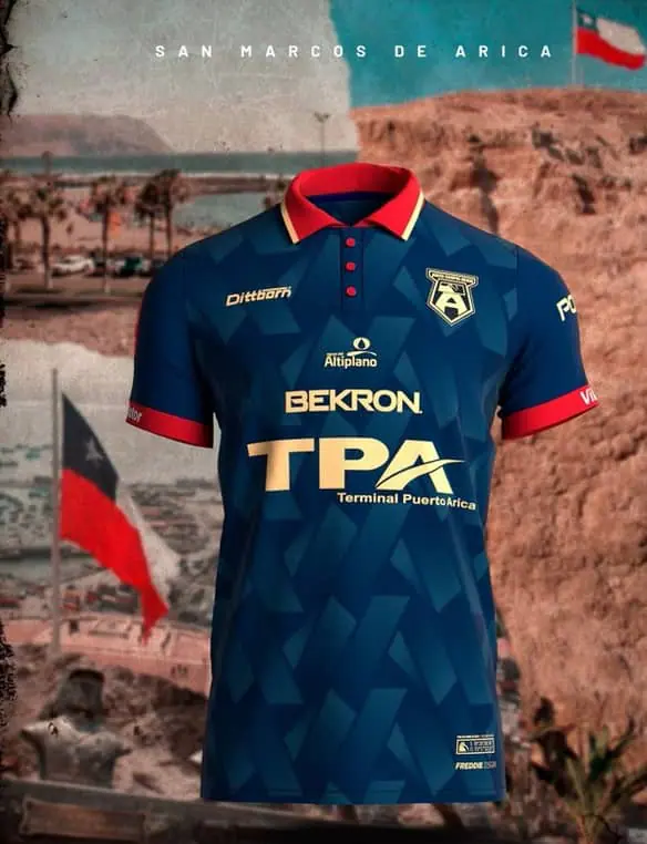 San Marcos de Arica presentó su nueva camiseta para la segunda rueda de la Primera B