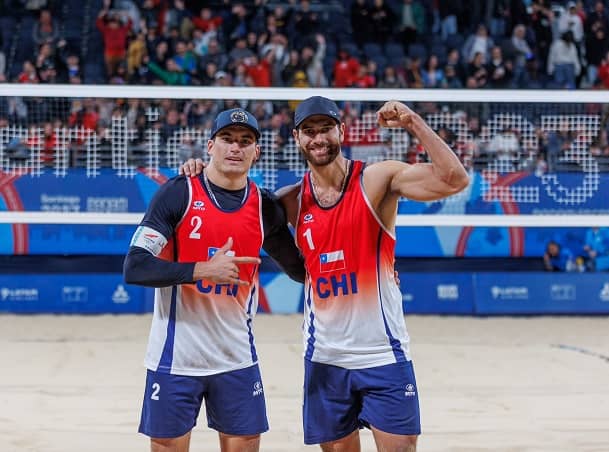 Los primos Grimalt buscarán la final del vóleibol playa en Santiago 2023