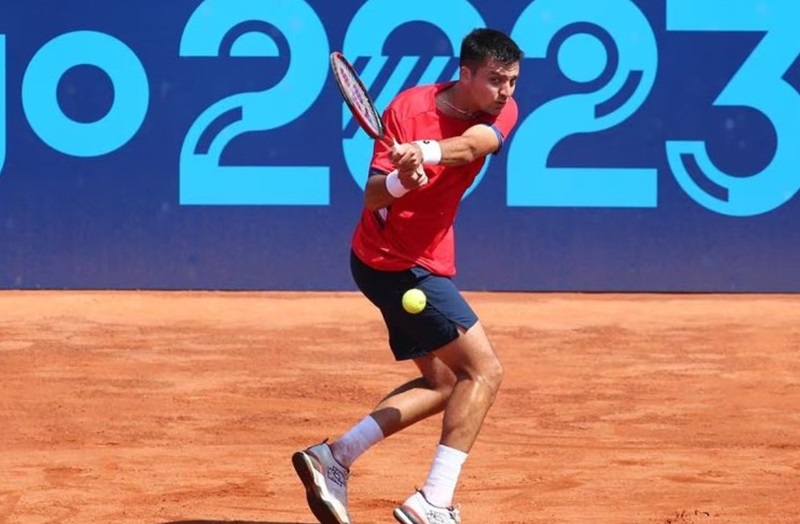 Tomás Barrios se instaló en la final del tenis y va por la medalla de oro en los Panamericanos Santiago 2023.