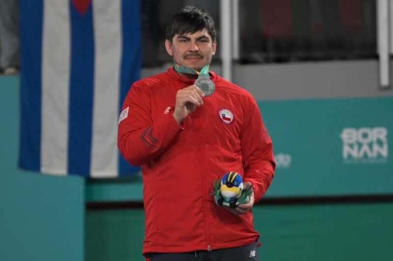 Nicolás Castro se alza con la medalla de plata en lanzamiento de bala en los Parapanamericanos