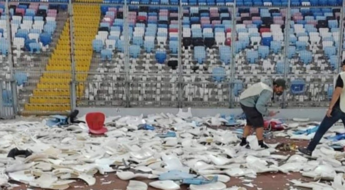 Una durísima multa recibió Deportes Antofagasta por destrozos causados por barristas de Colo Colo.