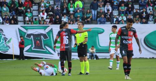 Una grave lesión sufrió el futbolista de Deportes Antofagasta Bruno Liuzzi.