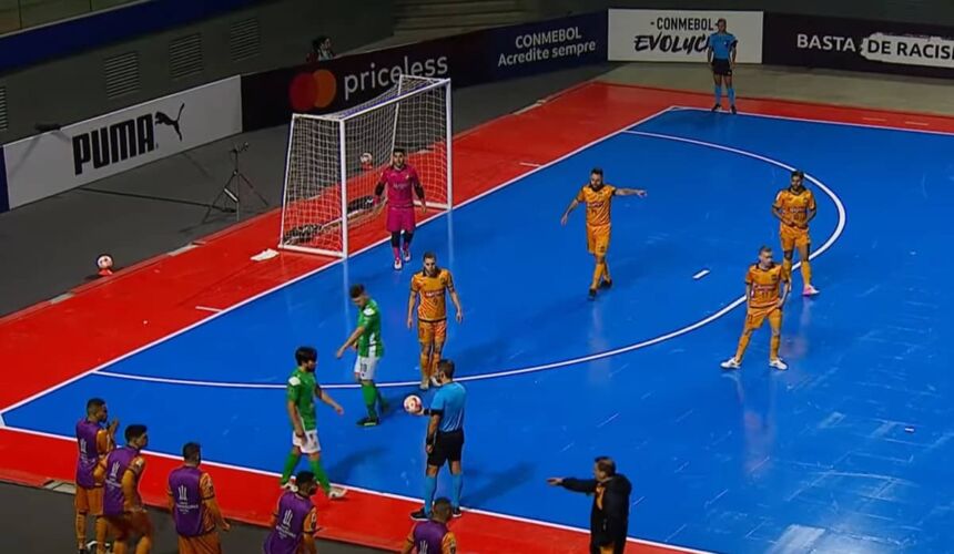 Santiago Wanderers debutó en la Copa Libertadores de Futsal 2024.