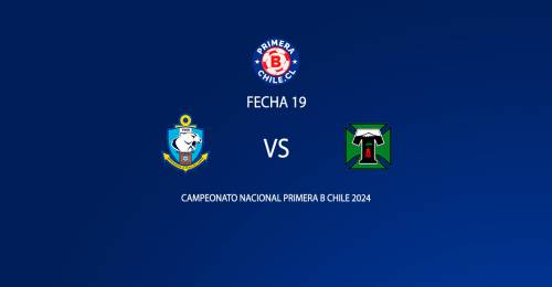 Deportes Antofagasta vs Deportes Temuco fecha 19 Primera B 2024