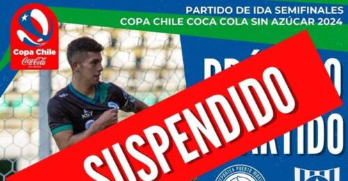se suspendió el partido por Copa Chile de Deportes Puerto Montt vs Huachipato