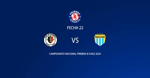 Deportes Santa Cruz vs Magallanes fecha 22 Primera B 2024