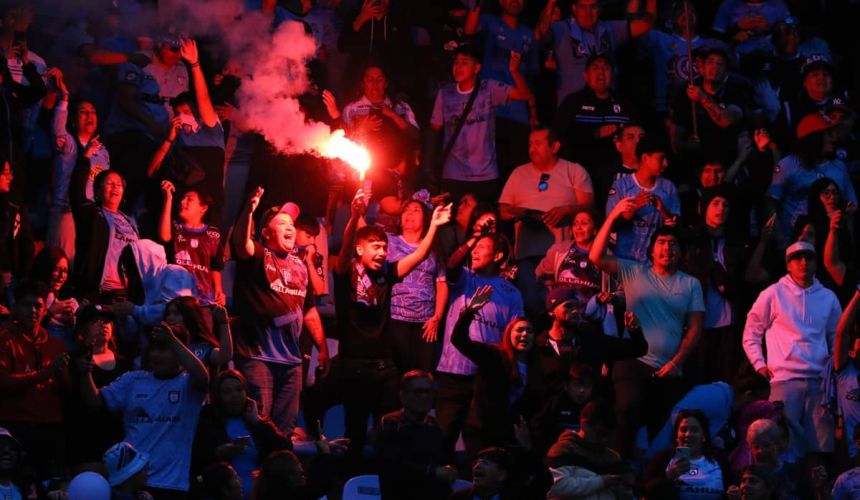 El impresionante lienzo que mostró la barra de Iquique vs Universidad de Chile