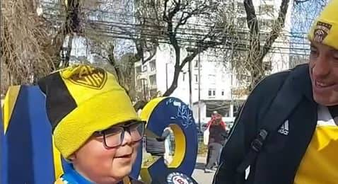 pequeño que reveló su verdadera motivación para ser hincha del Vial