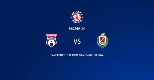San Marcos de Arica vs Deportes La Serena fecha 25 Primera B 2024