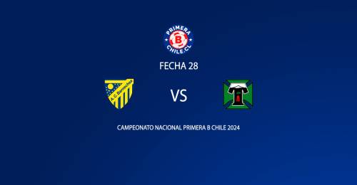 A.C. Barnechea vs Deportes Temuco fecha 28 Primera B 2024