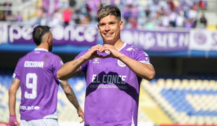 Las confesiones del goleador de Deportes Concepción: Ignacio Mesías la está rompiendo en el cuadro lila.