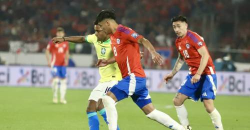 Chile cayó ante Brasil y la pesadilla continúa.