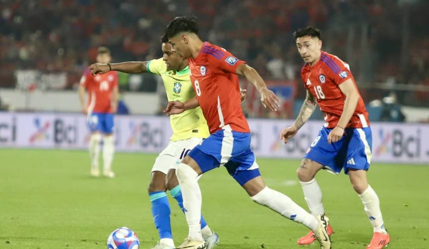 Chile cayó ante Brasil y la pesadilla continúa.